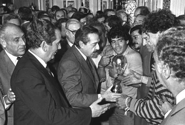 Maradona Alfonsín